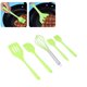 thumbnail image 4 of Juego de utensilios de silicona, juego de utensilios de cocina de silicona resistente al calor, revestimiento antiadherente para el hogar para hornear para cocinar LYUMO Juego de utensilios de silicona, 4 of 6