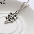 thumbnail image 2 of Mujeres Kabbalah Árbol de la vida Colgante Collar Aleación Cadena Joyería Plata Yuyangstore Colgante de encanto, 2 of 8