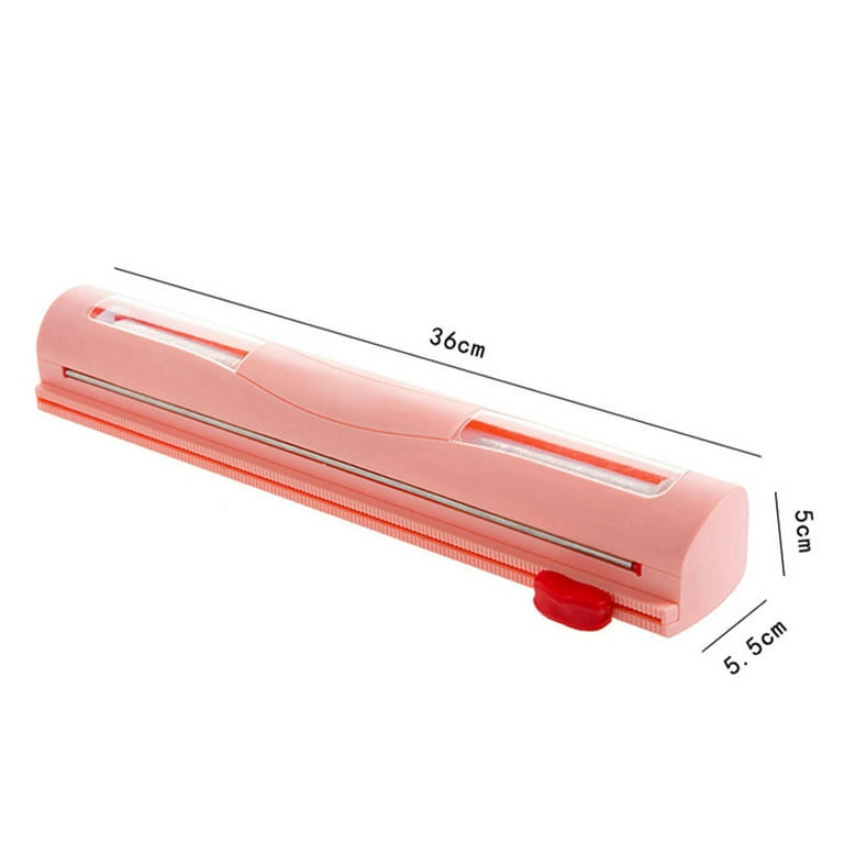 Pink sale plastic wrap