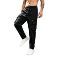 thumbnail image 2 of LTTVQM Mens Hiking Pants Stretch Ripstop Drawstring Waist Lightweight Outdoor Fishing Cargo Pants with Pockets Workout Casual Business Work Sweatpants, 2 of 5