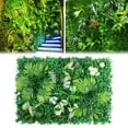 thumbnail image 2 of Ongmies Artificial Hedge Flowers Panels Trellis Screening, Artificial Hedge Flowers Panels Screening Fern Plants Privacy Fence Faux Hedges Wall Green for Indoor Outdoor Home Balcony Garden Decor, 2 of 8