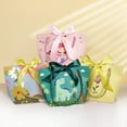 thumbnail image 3 of Namzi Gifts, flowers, gift boxes, packaging bags, rose gift bags, forest style retro artistic tote bags, flower and accompanying gift bags (multi colored, large), 3 of 4