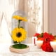 thumbnail image 5 of Girasol en cúpula de cristal, regalos, girasol Artificial en cúpula de cristal, artesanías, lámpara de girasol para siempre para abuela, , novia , estilo A BLESIY Girasol falso, 5 of 8