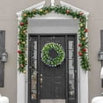 thumbnail image 3 of Colorful Plastic Spring Summer Wreath, Front Door and Wall Hanging Decoration for Indoor Outdoor Use, 3 of 5
