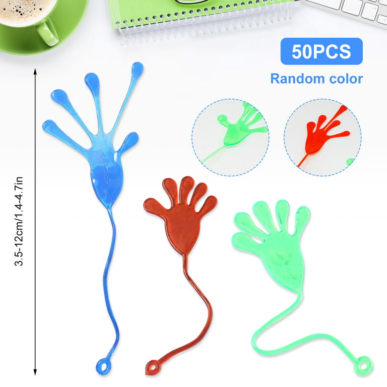 MIDELONG Sticky Hands for Kids, Sticky Finger Wacky Fun Stretchy
