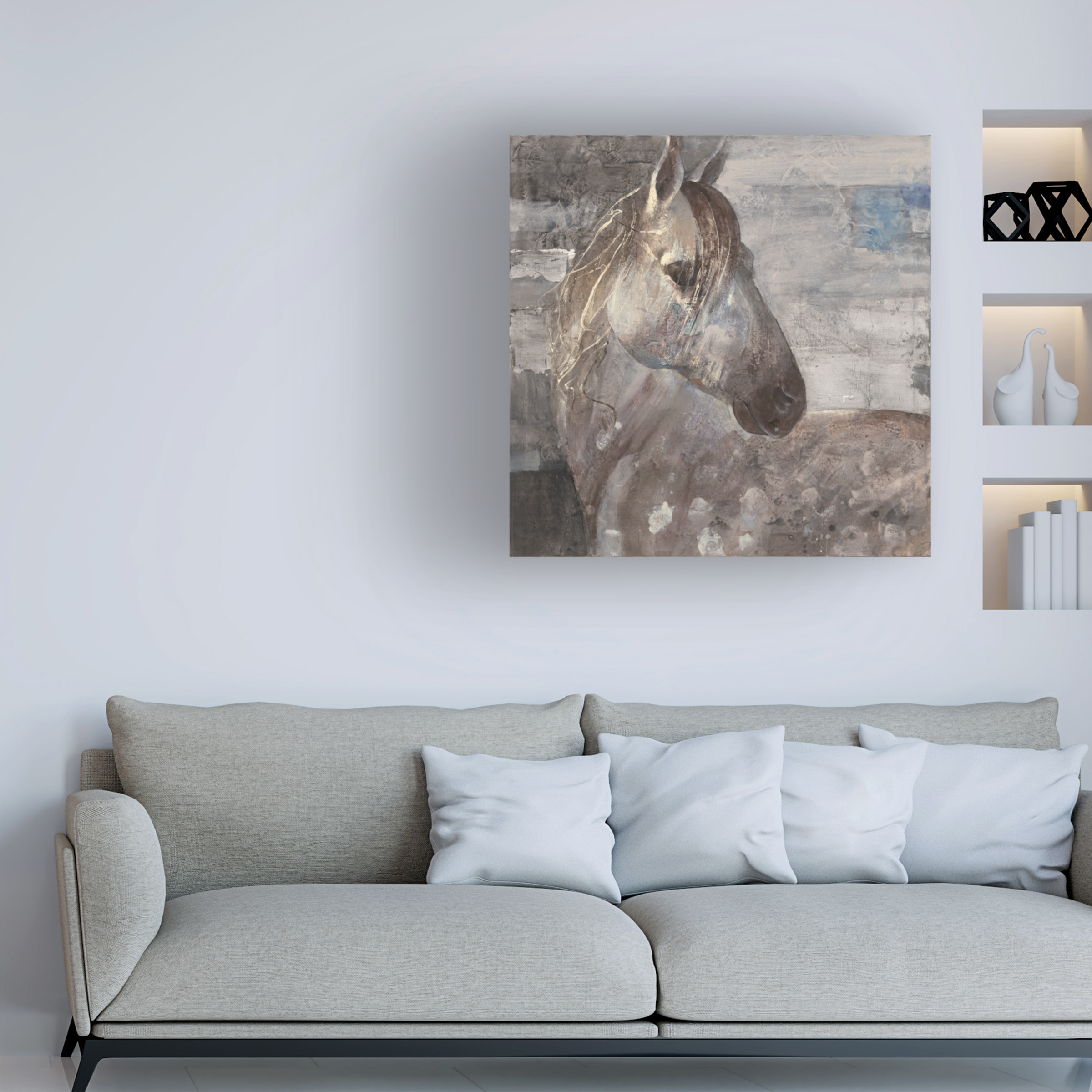 Trademark Fine Art 'Appaloosa' Canvas Art by Albena Hristova