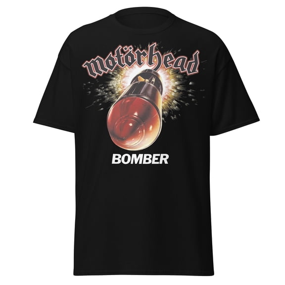 Motorhead - Big Bomber Jumbo Print Unisex T-Shirt - Black - Small