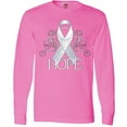 thumbnail image 3 of Inktastic Hope Lung Cancer Awareness Long Sleeve T-Shirt, 3 of 5