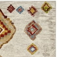 thumbnail image 2 of SAFAVIEH Sagamore Camille Southwestern Area Rug, Light Grey/Terracotta, 5'1" x 7'6", 2 of 3