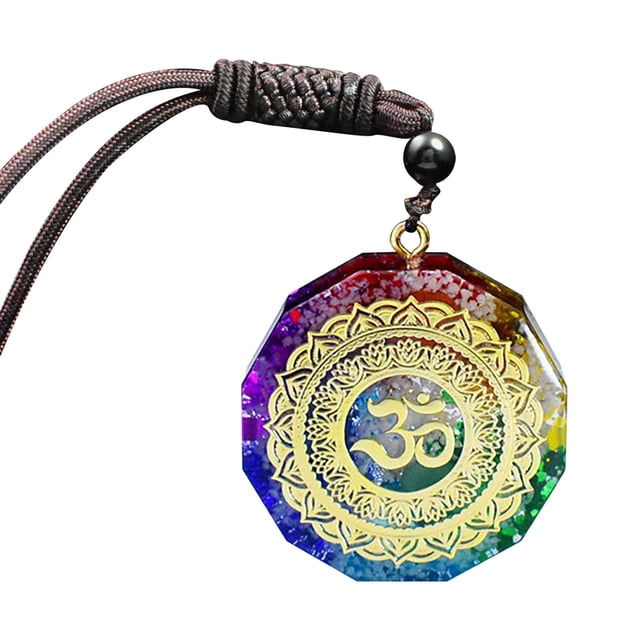 Collar para mujer, joyería para mujer, colgante de joyería para mujer, collar Sri Yantra, geometría sagrada, collar de energía de los chakras, regalo, collar colgante