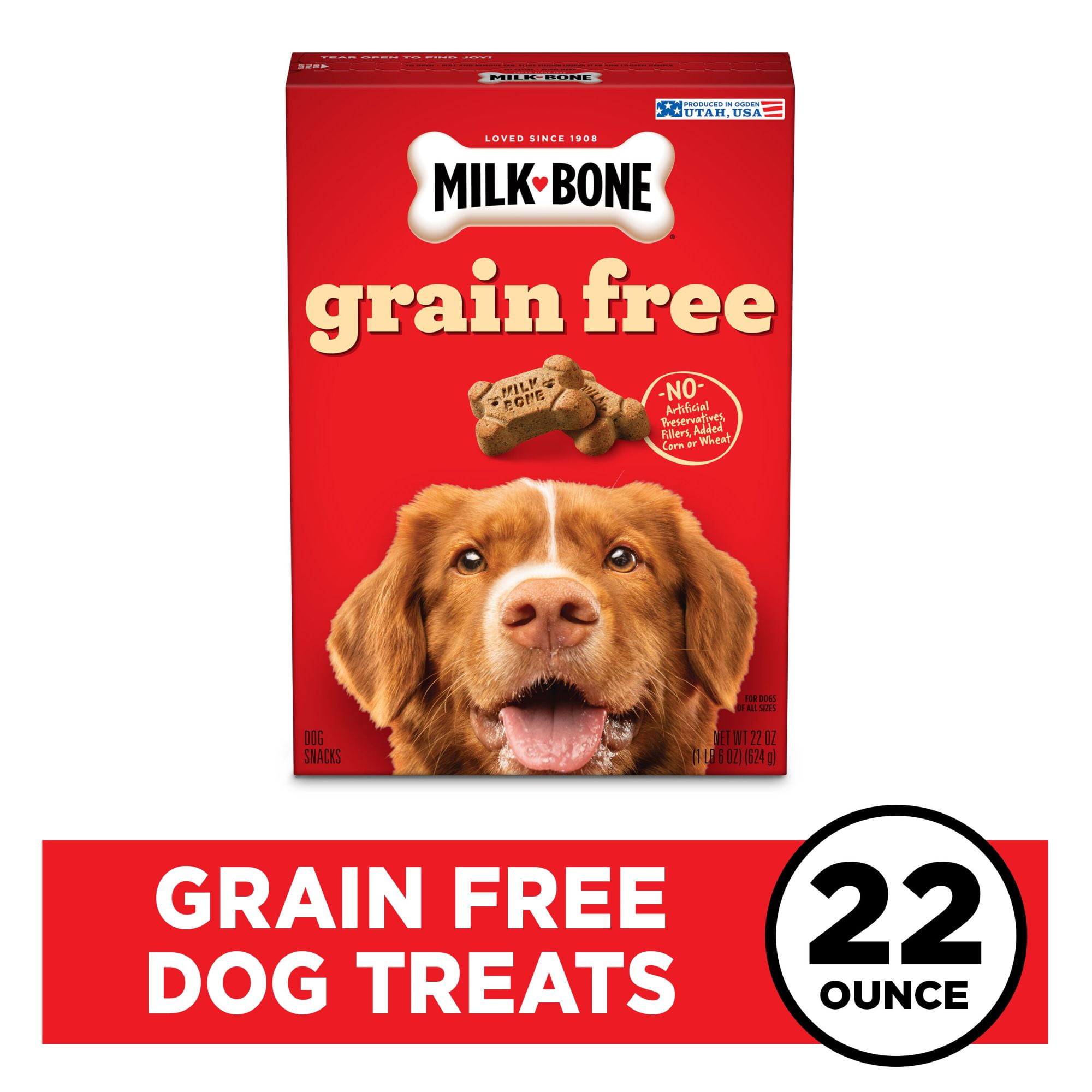 Milk Bone Grain Free Dog Treats 22 Ounce Box