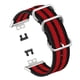 thumbnail image 4 of Seitruly Correa de repuesto para reloj inteligente, tejida deportiva, piezas de reparación de diario compatibles con Watch FIT, negro y rojo Type2 NO2, 4 of 6