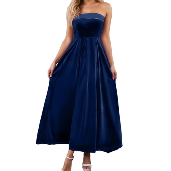 Evening Dresses for Women Midi Dresses Elegant Evening Gown for Party Formal Dinner Guest Dress With Slim Fit and Sophisticated Silhouette for Banquet