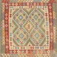 thumbnail image 1 of Ahgly Company Indoor Square Contemporary Chocolate Brown Southwestern Area Rugs, 9' Square, 1 of 6