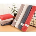 thumbnail image 2 of AUQ Towels Suitable for All Seasons Hair Towel Pure Cotton Face Towels,Grey, 2 of 4