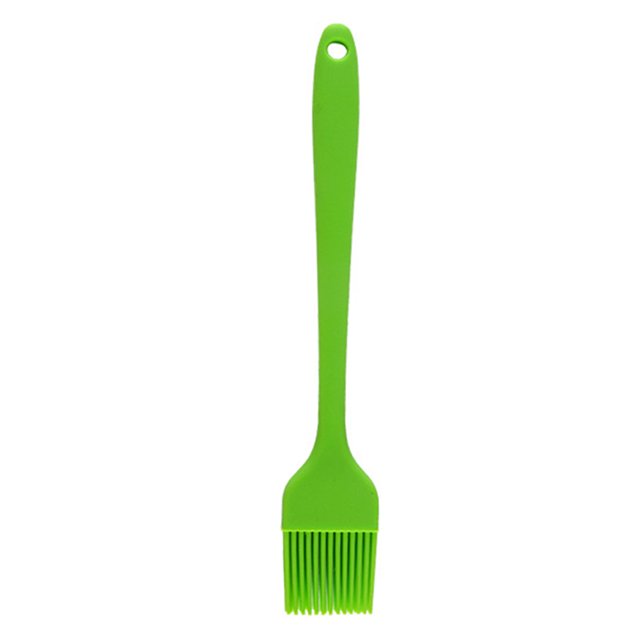 Ygjytge Cepillo Silicona para Condimentos Antiadherente para Repostería Barbacoa Cepillo (verde)