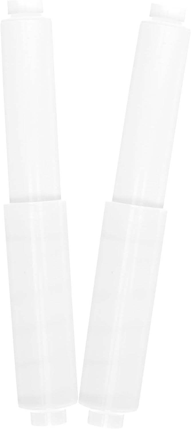 2pcs Rollers Roll Holder Rotating Shaft Toilet Roll Extender Paper
