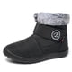 thumbnail image 2 of Botas Tobillo Impermeables Sin Cordones Mujeres Cómodas Media Pantorrilla, 2 of 9