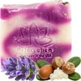 thumbnail image 5 of Natural Organic Soap Bar with Essential French Lavender Oil Shea Butter Hypoallergeniс Cold Process Safe Handmade in USA by Relaxcation, 5 of 10