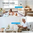 Light Bulb Security Camera Home Wireless WiFi Camera Surveillance