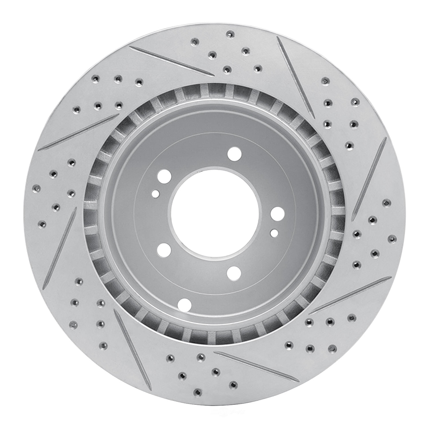 Dynamic Friction Company 830-72042L DFC Geoperformance Rotor - Drilled and Slotted