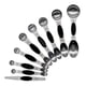 thumbnail image 2 of Juego de Cucharas Medidoras Magnéticas, Cucharas de Cocina de Acero Inoxidable con Extremos Dobles, Cucharadas y Cucharaditas, para Ingredientes Secos y Líquidos, Uso en Repostería y Cocina., 2 of 9