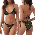 thumbnail image 3 of Disketp Game Play para Bañador de Dos Piezas para Mujer, Bikini Sexy Halter String, Conjunto de Bikini en Triángulo, 3 of 6