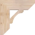 thumbnail image 3 of Ekena Millwork 5 1/2"W x 20"D x 20"H Legacy Slat Smooth Bracket, Douglas Fir, 3 of 4