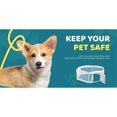 thumbnail image 4 of 4 Panel/6 Panel Plastic Pet Playpen With Lockable Door And Non-Slip Bottom,24Inch Puppy Playpen Suitable For Small To Medium Pets,Portable Indoor Outdoor Puppy Pen,Lightweight Combination Dog Fence, 4 of 9
