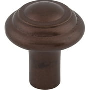 Top Knobs M1473 Button 1-1/4" Mushroom Cabinet Knob From The Aspen Collection - MultiColor