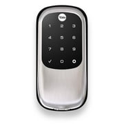 Yale Real Living Assure Lock with Bluetooth in Satin Nickel