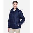 thumbnail image 2 of CORE365 88185 Men's Climate Seam Sealed Lightweight Variegated Ripstop Jacket-Classic Navy-M, 2 of 5