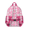 thumbnail image 3 of Pink Bows and Baseballs Pattern Backpack for School,Cute School Bag,Schoolbag with Adjustable Shoulder Straps & Padded Back,15.25"x11.5"x5.25", 3 of 5