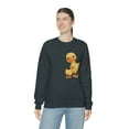 thumbnail image 6 of TSmartArt @ Walmart. Peeking Ducks Heavy Blend™ Sweatshirt. Unisex Teen Adult Pullover, 6 of 9