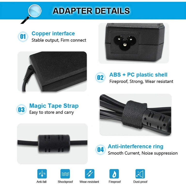65W Lenovo Laptop Charger for Lenovo Thinkpad T460 T470