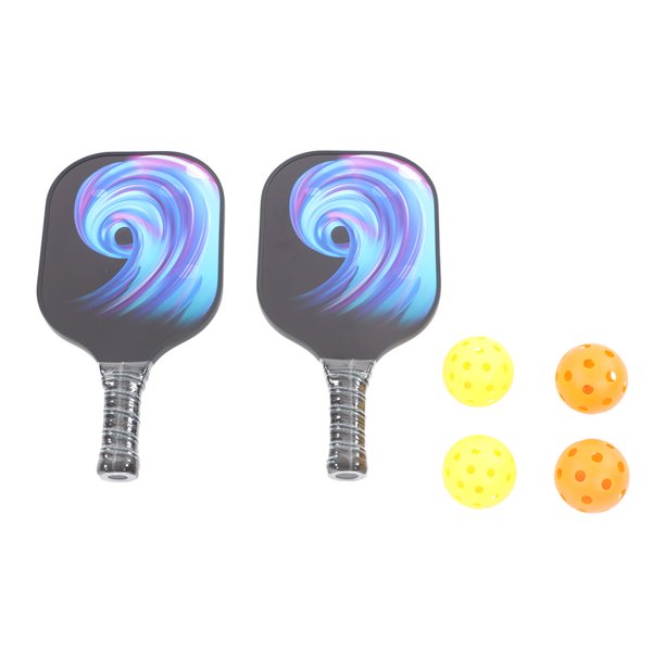 Palas De Pickleball, Ergonómicas, Livianas, Tridimensionales, Con Agarre Cómodo, Juego De Raquetas De Pickleball, Intuitivas Para La Competencia Para Entrenamiento Al Aire Libre ANGGREK Otros