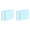 Bluex2, variant on ZOURIH 2 Pack Sticky Notes 3 x 3 Inches, Self-Stick Pads, Easy to Post for Home, Office, Notebook