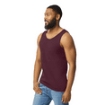 thumbnail image 5 of Gildan Heavy Cotton Tank Top, Men's Durable Sleeveless Classic Style Casual Wear Top, Maroon, 6 Pack, S, 5 of 5
