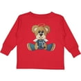 thumbnail image 3 of Inktastic Male CNA Teddy Bear Boys Long Sleeve Toddler T-Shirt, 3 of 5
