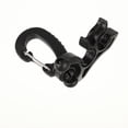 thumbnail image 2 of Eigraketly Clips de abrazadera de tubería Ganchos BC Fácil de usar Abrazaderas reguladoras de alta flexibilidad Soporte de manguera Snorkel Natación Surf Deportes acuáticos Negro Eigraketly OD030411-01B, 2 of 6