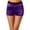 C-Purple292, variant on Women Sequins Shorts Disco Hot Pants Shiny Glitter Jazz Mini Shorts Stretchy Summer Nightclub Wear Trendy Bottoms