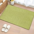 thumbnail image 2 of Vintage Fruit Green Large Area Rugs for Bedroom Living Room, Soft Non Slip Carpet Bedside Rug, Farmhouse Retro Solid Color Linen Texture Rectangular Floor Cover Kitchen Accent Rug 2'x3' for Office, 2 of 9