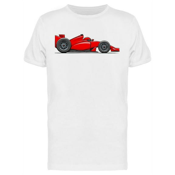 Professional Driver In Race Car T-Shirt Men -Image by Shutterstock, Male x-Large