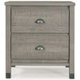 thumbnail image 5 of Home Square 3-Piece Set with Queen Bed & 2 Nightstands in Driftwood Gray, 5 of 7