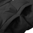 thumbnail image 5 of MYAOYI Mens Quilted Puffer Coat Stand Collar Snap Button Winter Outerwear, 5 of 6