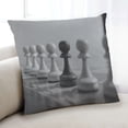 thumbnail image 1 of Ahgly Company Games Chess Coussin d'Intérieur, 18 Pouces par 18 Pouces, 1 of 6