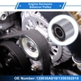 thumbnail image 2 of Unique Bargains 1 Pc Drive Belt Idler Pulley for Toyota Sienna 1998-2006,for Toyota Highlander 2001-2010 Iron Silver Tone Serpentine Tensioner Pulley Idler, 2 of 7