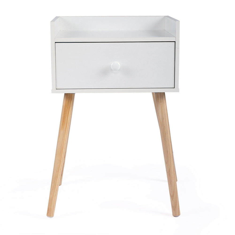 Kadyn Set of 2 Bedside End Table Wooden Bedside End Table, Accent Tables Living Room for Living Room, Bedroom and Office, White Kadyn Set of 2 Bedside End Table Wooden Bedside End Table, Accent Tables Living Room for Living Room, Bedroom and Office, White