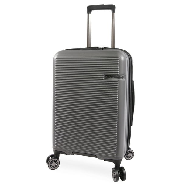 Brookstone Nelson 21" Hardside CarryOn Spinner Luggage Charcoal