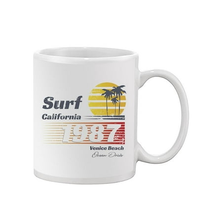 

Surf California 1987 Mug -Image by Shutterstock